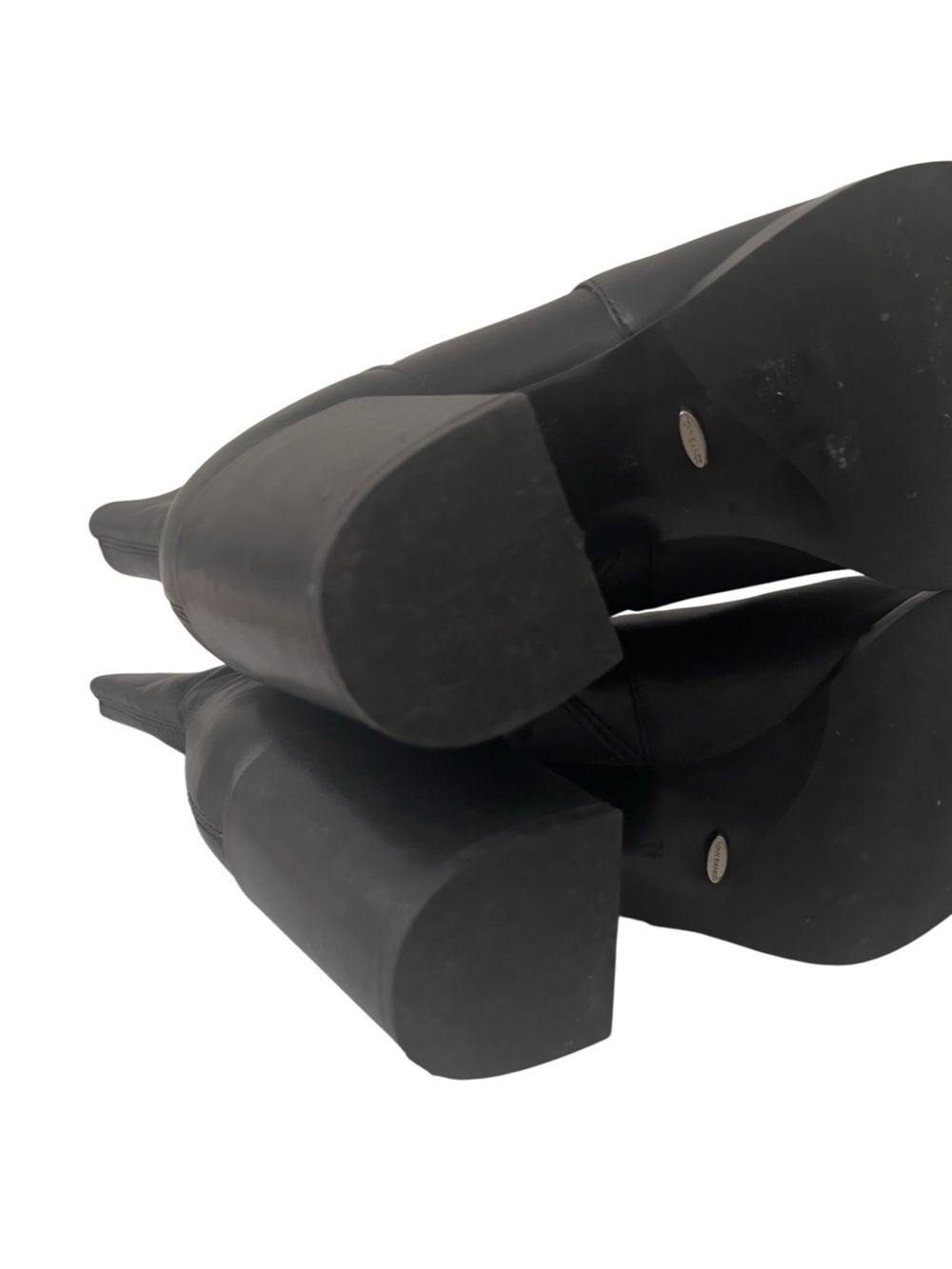 Tony Bianco Black Leather Brazen Luxe  Pointed Toe Booties Size 7.5 - Picture 12 of 15